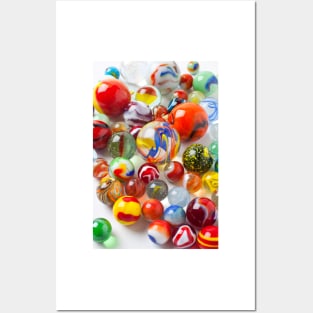 Many beautiful marbles Posters and Art